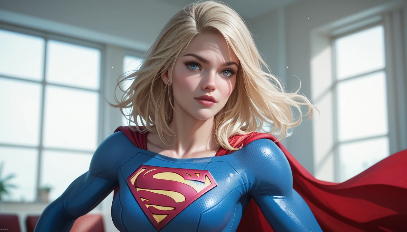 Supergirl, sexy posing