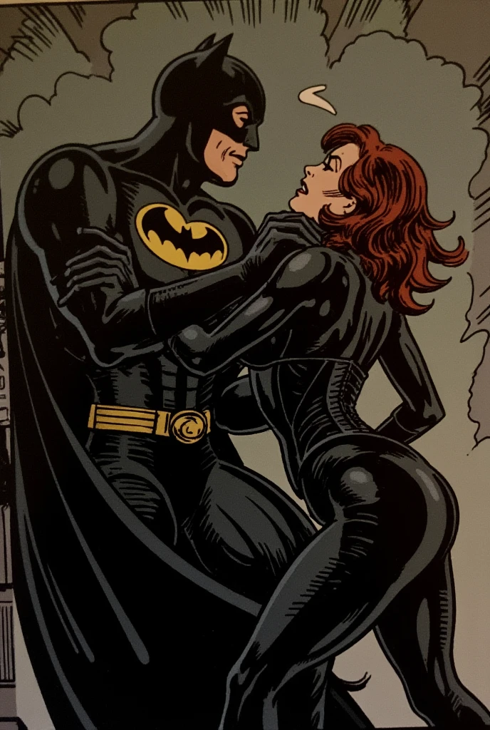 Catwoman having sex with batman  . NSFW