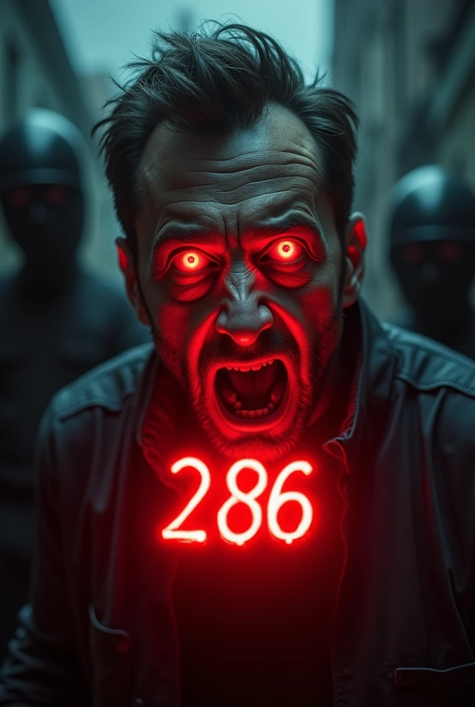 Tribal style <lora:404FFusionV2:1> 404, text 404, logo 404, Civitai404, ffusion404, a man holding a sign with the number 404, 2049, 2040, year 2 0 4 0, 2045, pinhead from hellraiser, t1000, eva green as metamorpho, steven klein, nicolas cage as an android, dystopian scifi character, 4 0 k, 40k . Indigenous, ethnic, traditional patterns, bold, natural colors, highly detailed