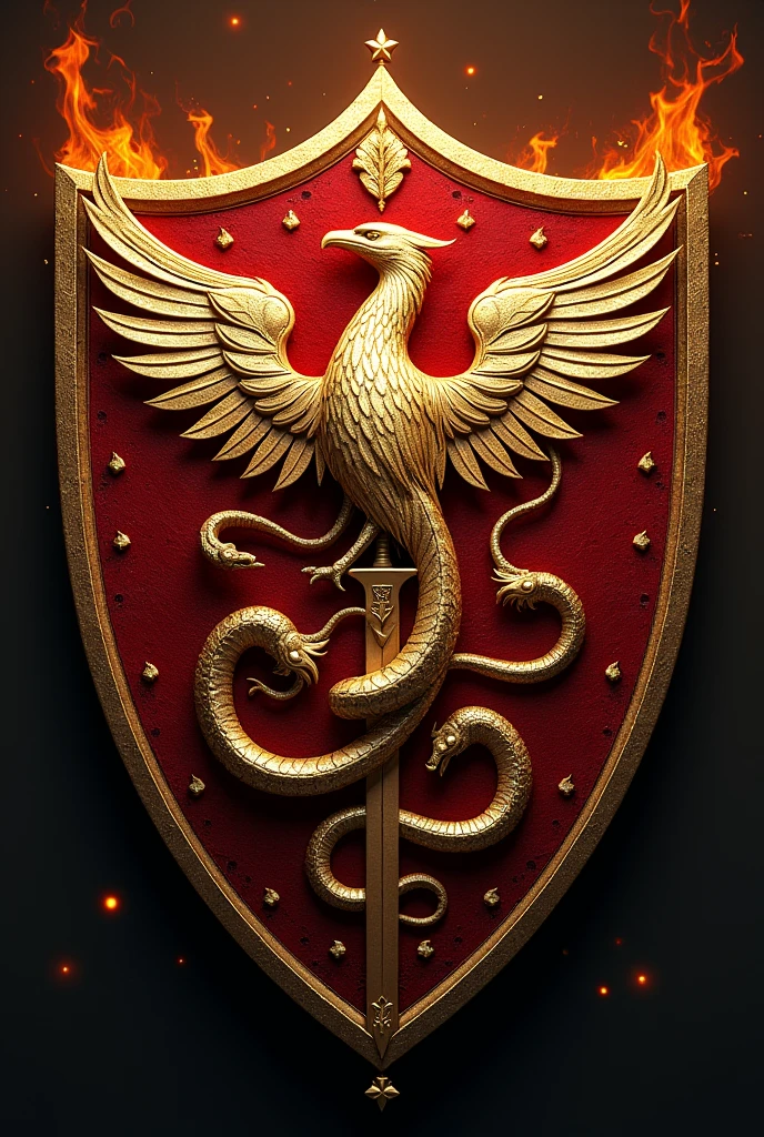 Guild coat of arms with a theme about the Triad mafia does not put human images and emphasizes an image of a dragon written Triad in Portuguese