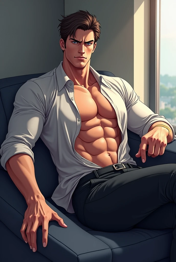 Realistic, detailed, Young pumped up man, cowboy, on farm, naked torso, chaps, 4 abs, lustful look, farm and animals in the background, detailed face, detailed hair, detailed hands, detailed legs, detailed eyes, detailed skin, dynamic lighting, detailed face, detailed hands, detailed legs, detailed fingers, detailed hair, detailed eyes, detailed skin, dynamic lighting, (photorealistic:1.4), 8k uhd, (hyper realistic), (photo realistic), (masterpiece), (best quality)