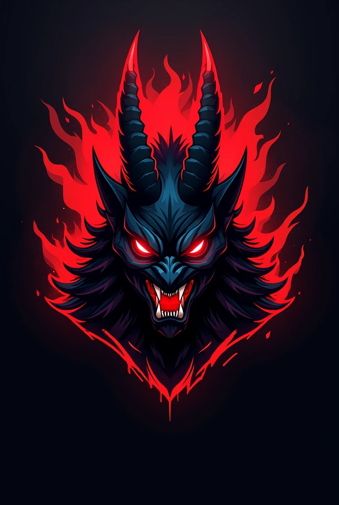 A logo for a shooting game team. The name of the group GFP DANGEROUS FACTION GROUP 