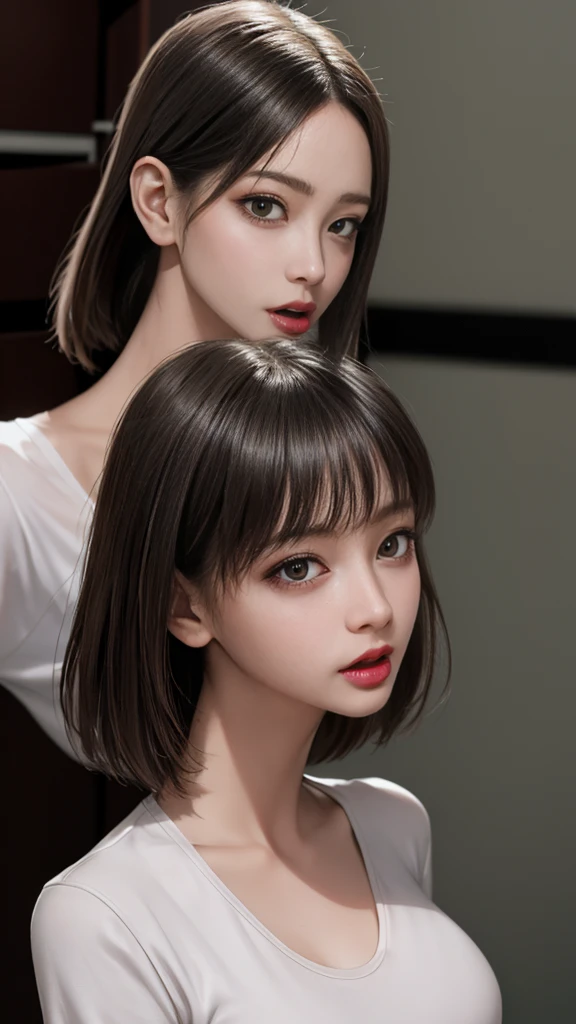 (masterpiece:1.3), (8k, photorealistic, RAW photo, best quality: 1.4), (1girl), beautiful face, (realistic face), (black hair, short hair:1.3), beautiful hairstyle, realistic eyes, beautiful detailed eyes, (realistic skin), beautiful skin, (sweater), absurdres, attractive, ultra high res, ultra realistic, highly detailed, golden ratio