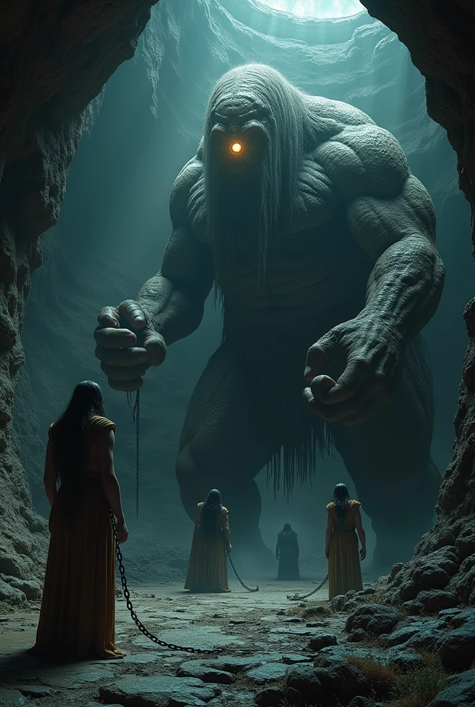 Cyclops in a cave