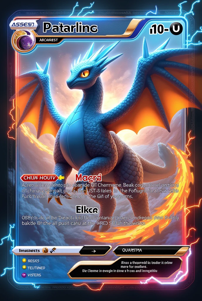 create a text that says DRAGON Clash this text has to be related to dragon ball