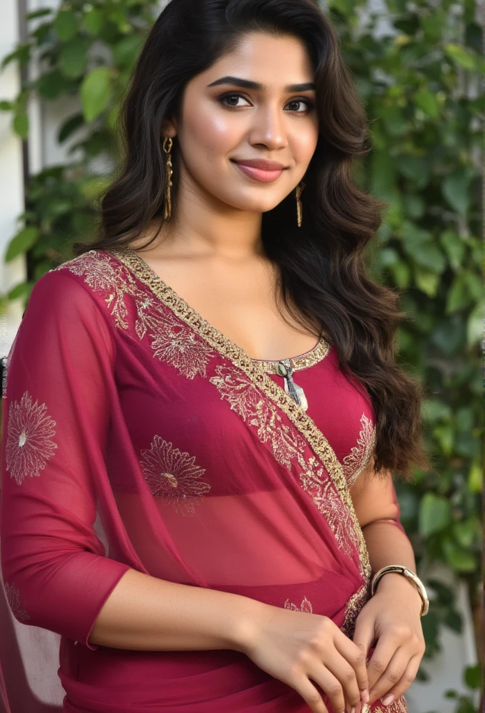 A Full body photo portrait of beautiful indian , having big boobs ,1girl, Solo, High Resolution, Masterpiece, Accurate, Anatomically Correct, Award Winning, Best Quality, Damaged, Detail, HD, High Details, High Quality, Quality, Retina, Super Detailed, UHD, Textured Skin, One Side Up, soft hairLarge breasts, Smile, standing position full body view , in deep nude bending