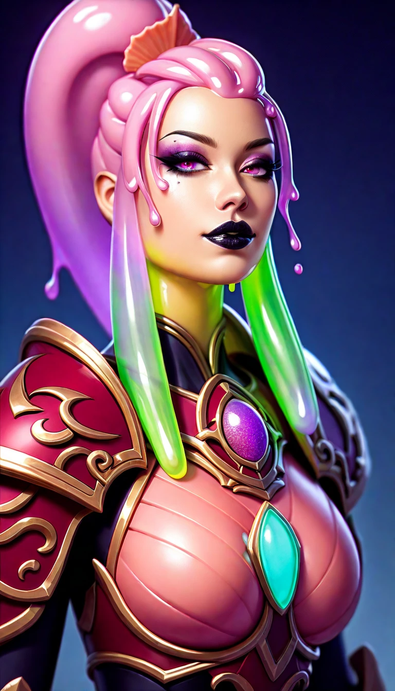 <lora:CrystalStoneD:0.8> beautiful elf girl with big detailed eyes and huge lips ,  marble stone skin , beautiful alien elf girl with big detailed eyes and huge lips , photoshoot editorial of cosmic style, where alien-esque models meld with flowing lava lamps and dynamic plasma, crafting an entrancing visual symphony. Merge 90s nostalgia, surreal makeup art, and glossy textures into a neon-soaked masterpiece that defies reality ,8k, extreme detailed , colorful , highest detailed