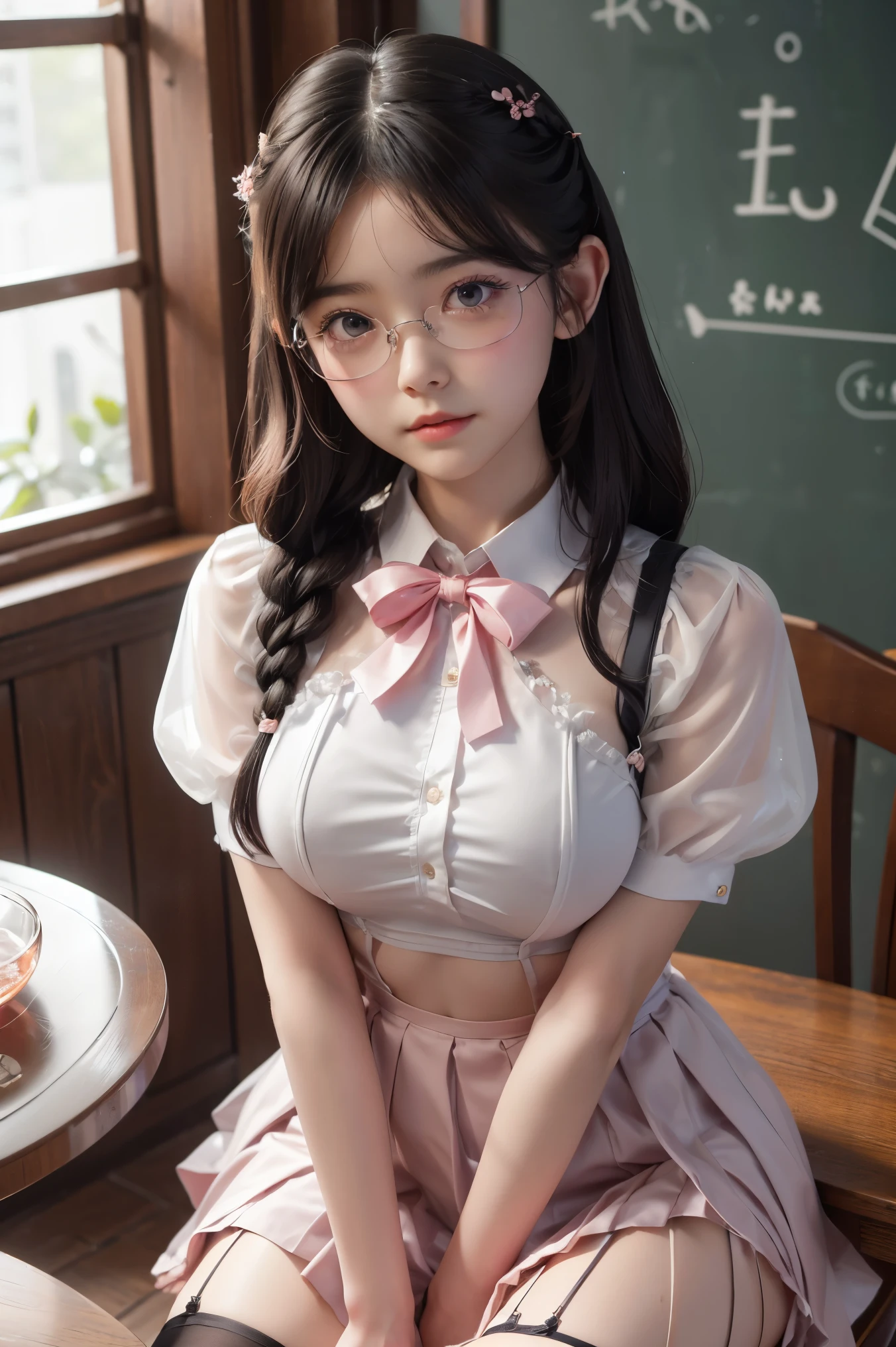 A girl in rain CG Unity 8k Wallpaper, in uniform school thin silk wet , open v chested bra, eyes realistic sizing, pleated skirt, (((round face, blush))), ((table corner is hit her crotch)), (precise depiction of (pubic hair) and panties), ribbon, (stylish glasses, braid) , cloth shirt vignette transparent fabric flower, A girl, cute l old, maturbate, big breast, sexy, short dress, twin tail, CG Unity 8k Wallpaper, The chest more exposed, detailed hair, bra purple, detail 8k, upper body, ignette transparent fabric flower, A girl, cute l old, maturbate, big breast, sexy, short dress black, twin tail, CG Unity 8k Wallpaper, in uniform school ignette transparent fabricthin silk wet ,open v chested petticoat, eyes realistic sizing, pleated skirt black, (((round face, blush))), ), , ribbon, (stylish glasses, braid) , cloth shirt vignette transparent fabric flower, fishnet stockings