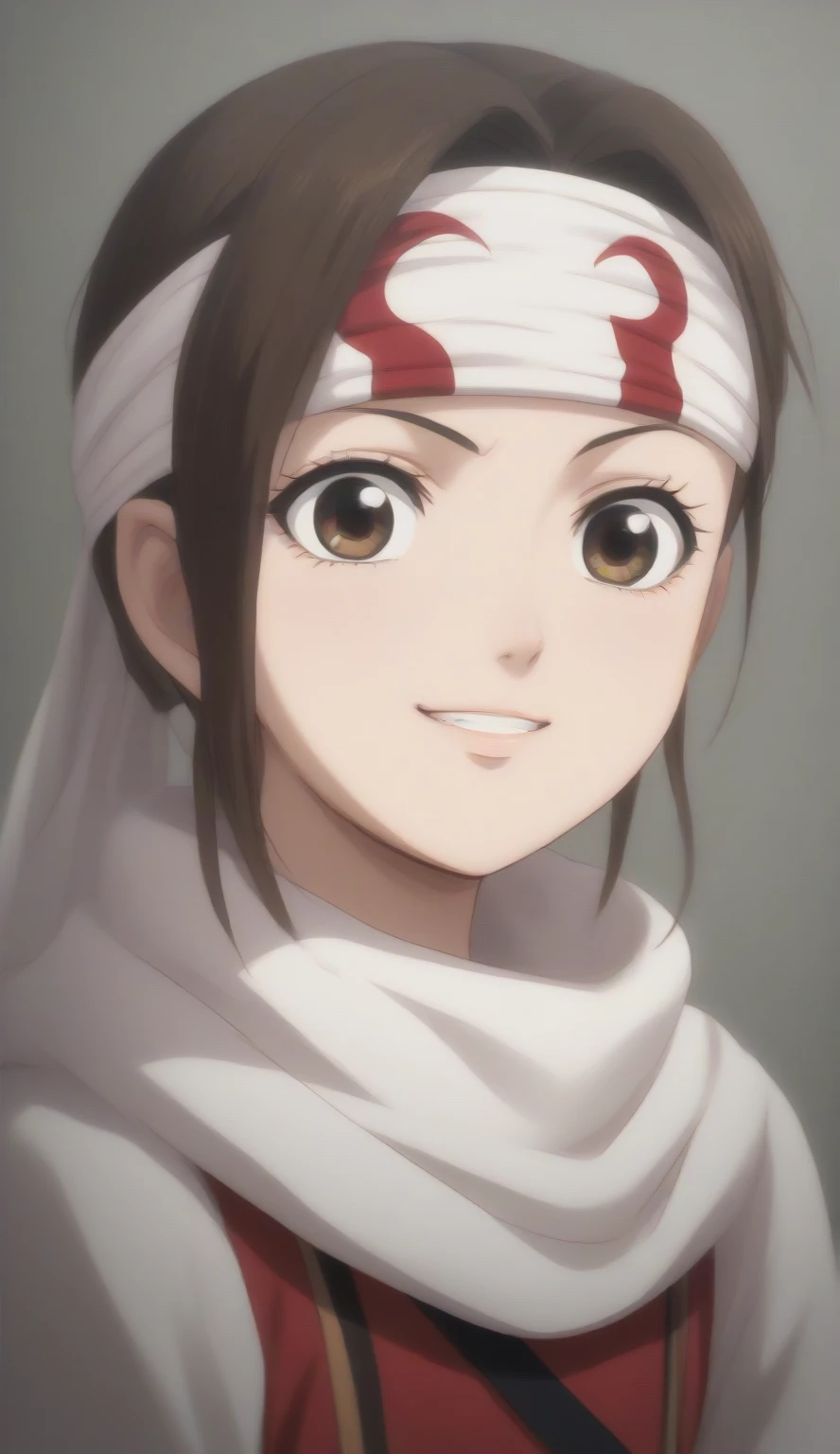 1girl brown hair brown eyes very happy excited masterpiece, super detail, high details, high quality, best quality, highres, 1080P, 8k, 16k very accurate clothing score_9, score_8_up, score_7_up, cowl headband on forehead detailed clothing beautiful girl Mikoto Misaka