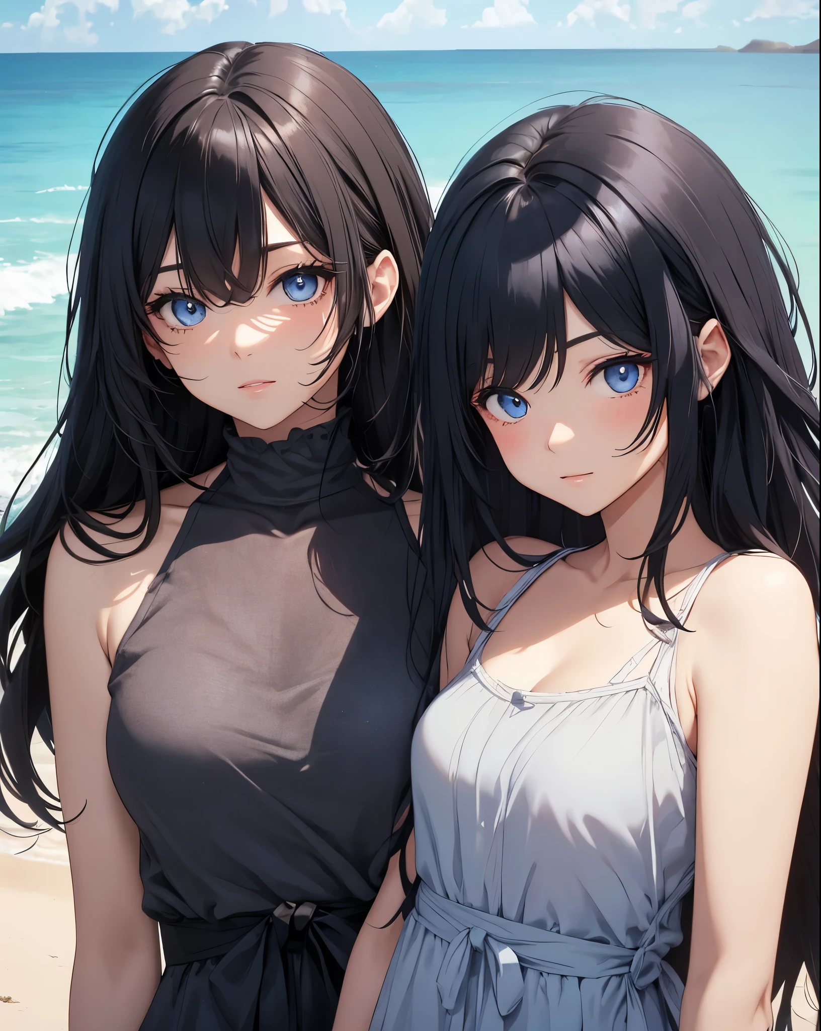 pure girl by the sea