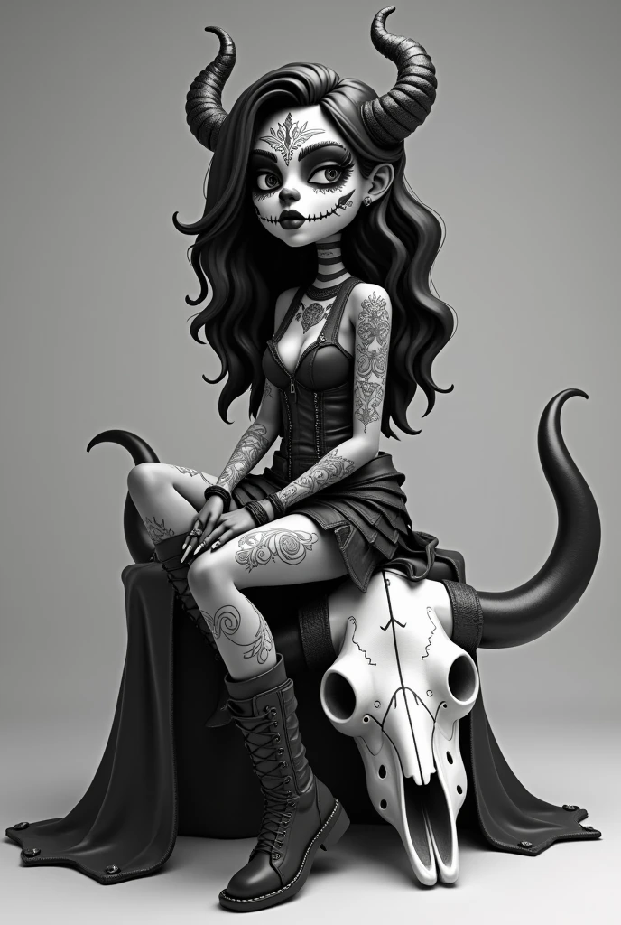 by Zackary911, kenket, kilinah, Zackary911, spread legs, shiny skin, looking at the viewer, goth makeup, eyeliner, eye-shadow, (furry:1.5), (anthro:1.2), Kobold, femaleKobold, anthropomorphic Kobold female, muscular abs, shinny skin, blue hair, blue eyes, goth corset short top, ((black micro-thong_skull__thong, cameltoe)) , long hair, hands_behind_back,
