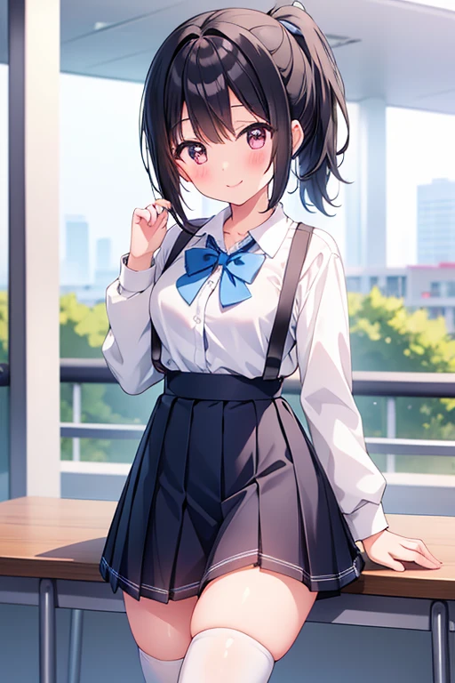 masterpiece, super fine illustration, best quality, light particles, ultra-detailed, 8K wallpaper, (bright colors:1.2), (a ),(high school uniforms:1.1),((braid hair,black hair)), (random breasts:1.1) disheveled hair, shiny hair, shiny skin, sweat, girl is soaked, (extremely beautiful random eyes),nsfw
BREAK
(burberry check panties),lifted by self,skirt lift