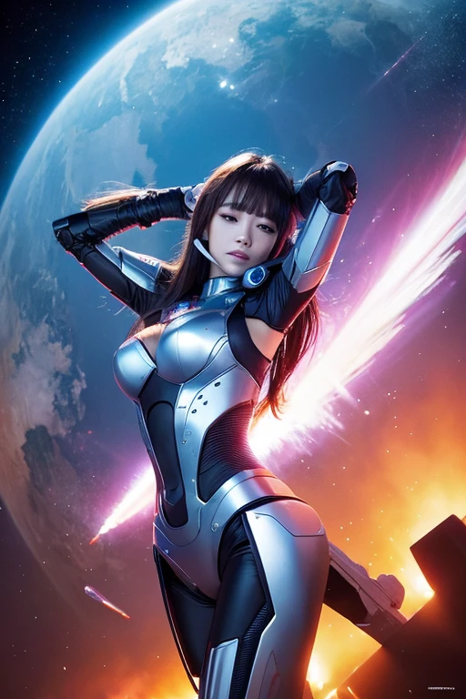 sexy alien girl from outer space, yoko tsuno by roger leloup