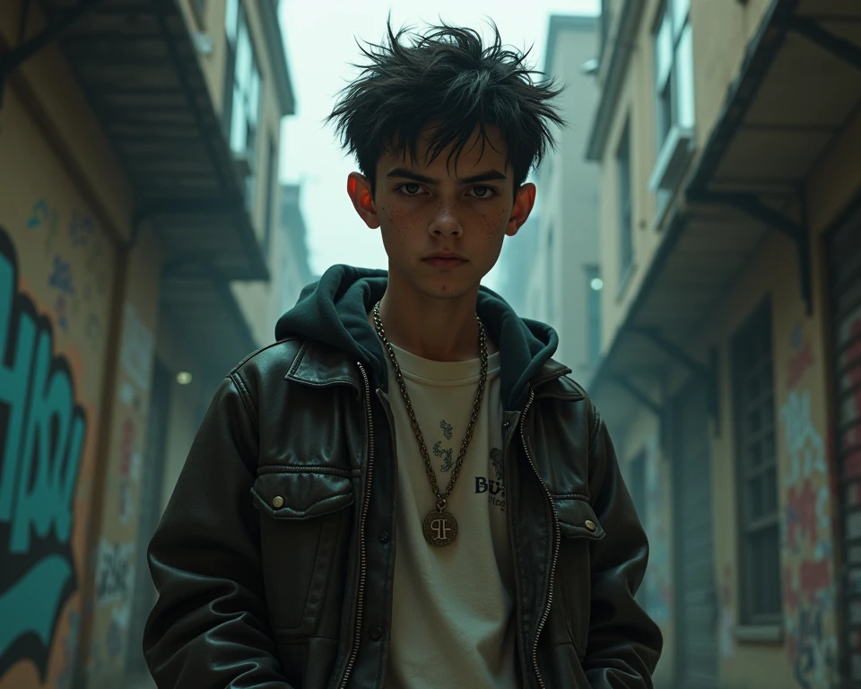 cyberpunk 2077 estrelado pelo personagem principal de ico, um menino chamado Ico que nasceu com chifres