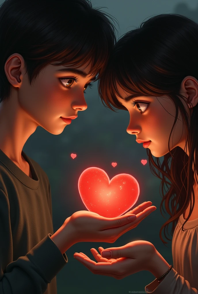 16 year old American boy died and give his heart to 14 year old American girl in hospital 
And she lives 