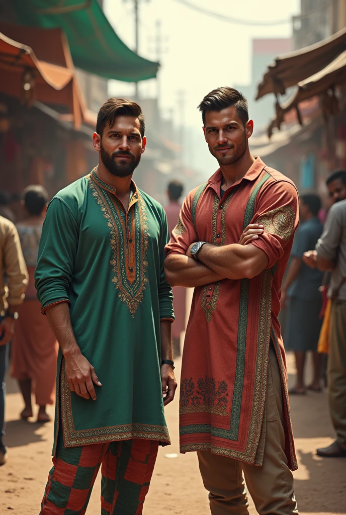 2 beaux amis algérien and marocain