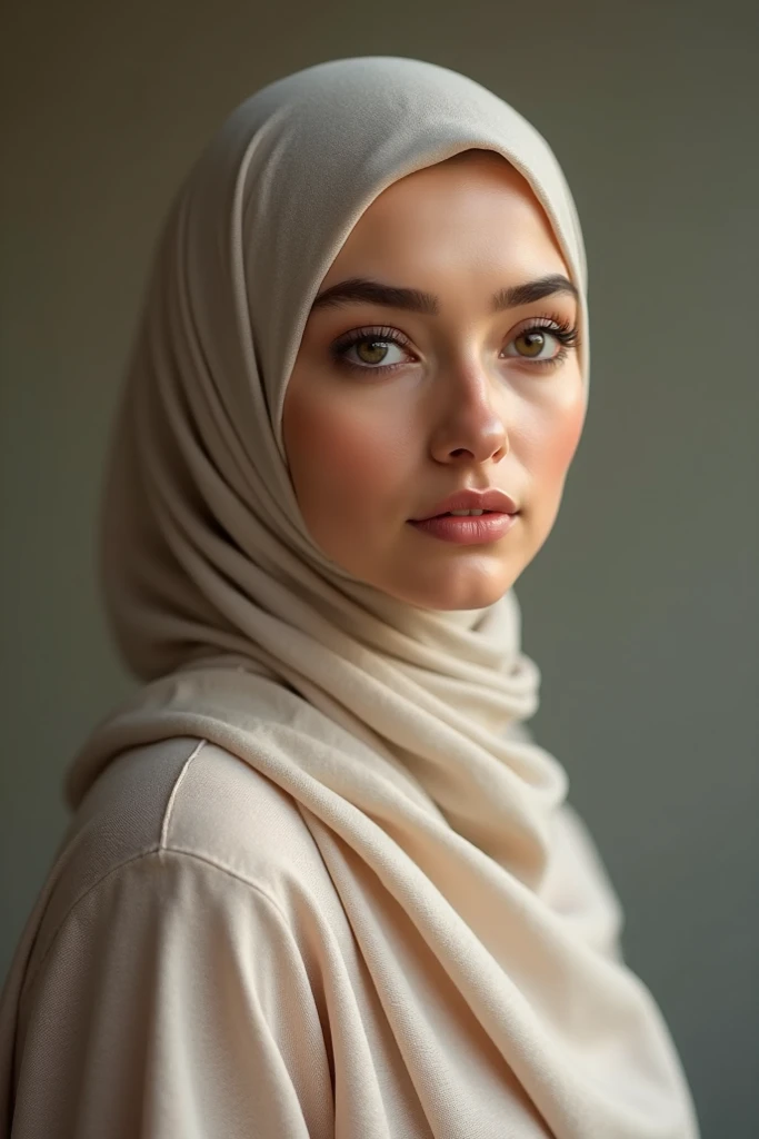 Make a photo of muslim girl 

