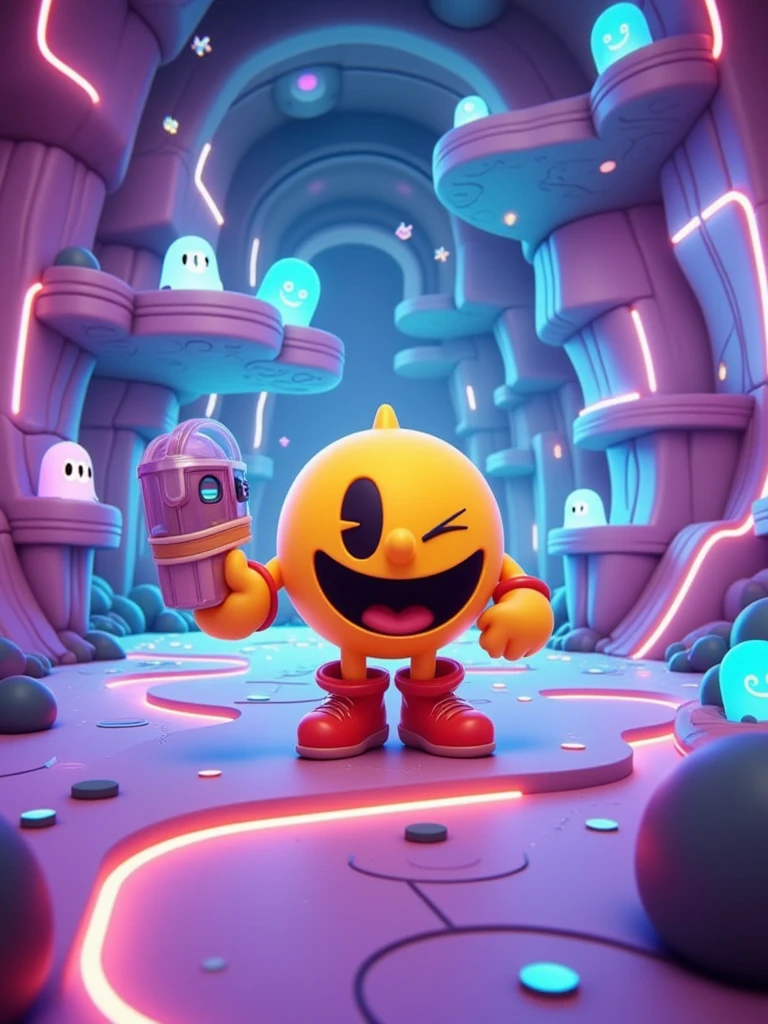 C4D,Pac-Man