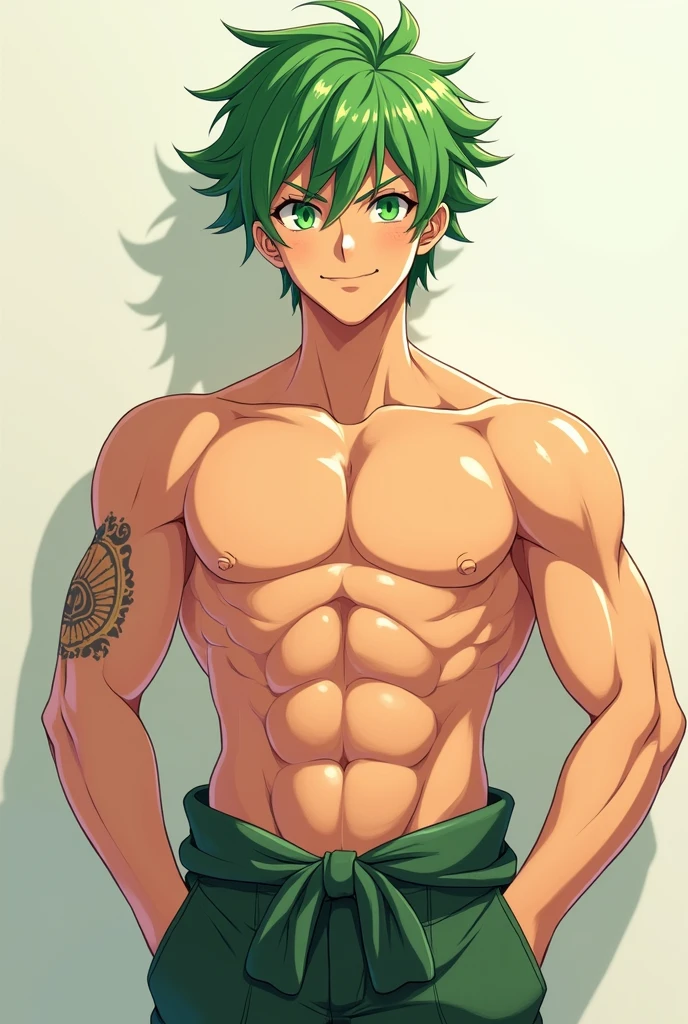 Armless green-haired man fatally wounded