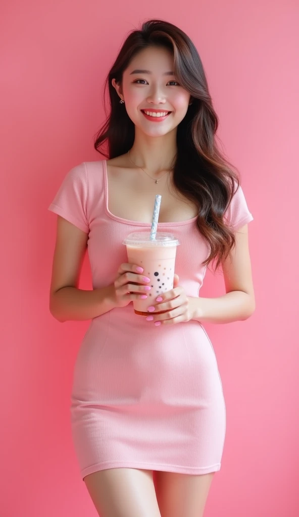16 years cute girl  feed milk to cute baby wirh stylish modern dress with hot romantic mood pic 16k quality 