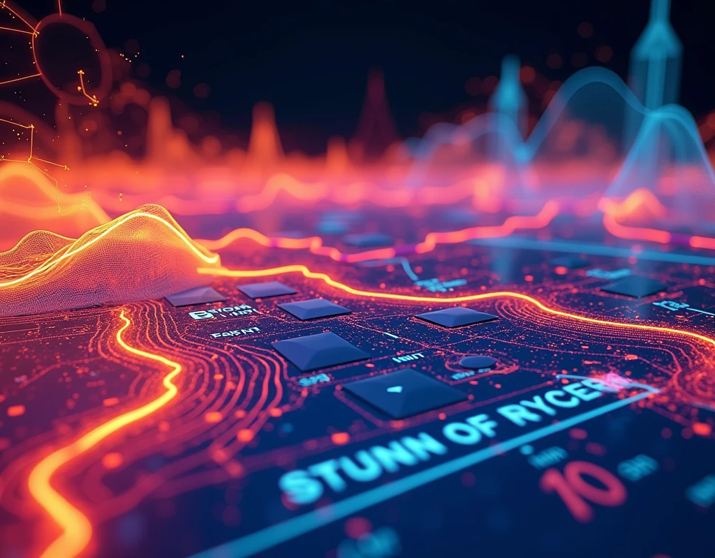 A vibrant and futuristic creative poster for a thermovision audit company, styled to resemble an infrared thermal imaging photograph, with a mesmerizing heat map-inspired color palette featuring shades of fiery orange, electric blue, and neon green, blending seamlessly with darker tones of black and grey. The poster incorporates stunning visual elements, including detailed measurements and technical symbols, presented in a stylized, 3D-like format, with bold lines and glowing accents, evoking a sense of advanced technology and innovative expertise. The main theme is mome heating system. The overall design is creative, dynamic, and attention-grabbing, with a sense of depth and dimensionality, as if the viewer is gazing at a living, breathing thermal landscape.