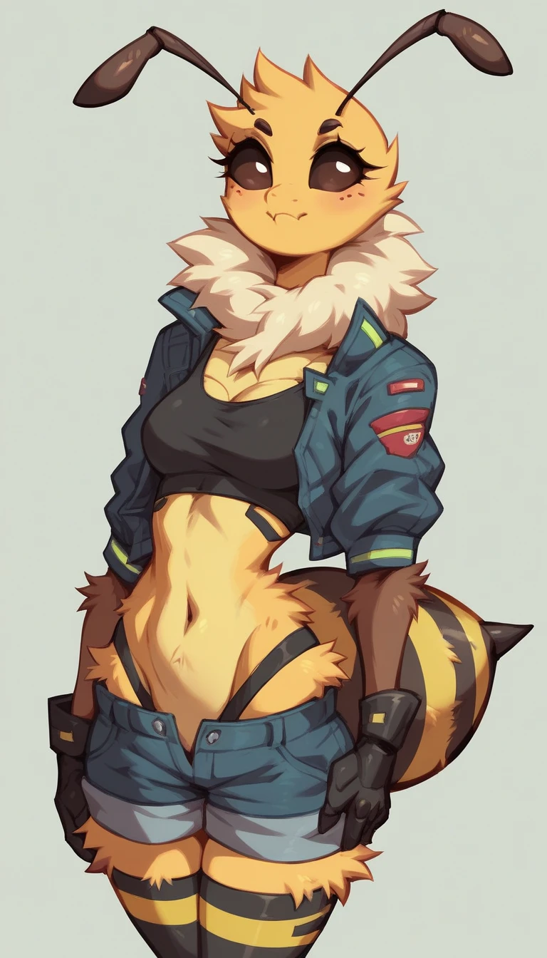 boy, squirrel, furry, bodyfur, bra, bottomless, gloves, boots