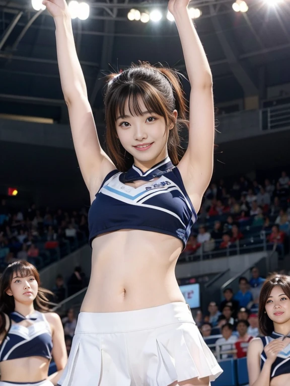 Beautuful Women、18year old 、body shot、cheering cheerleaders
