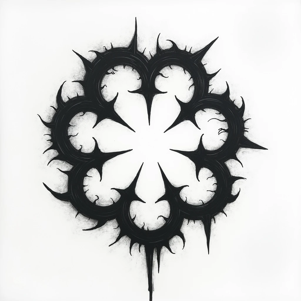 Change a bit and make like a tattoo design