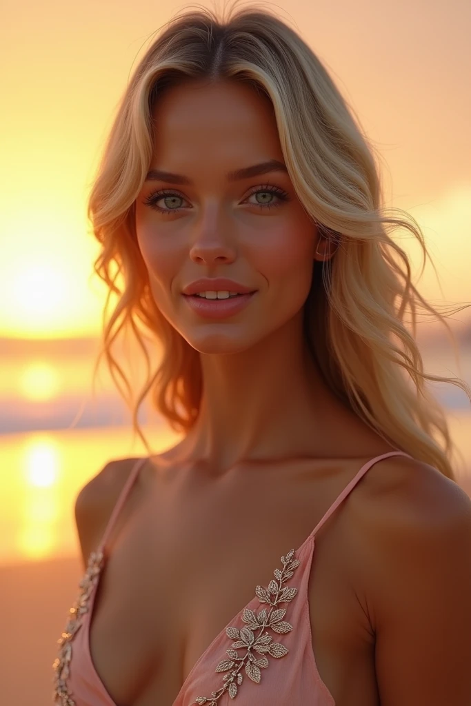 (5mm fisheye lens) ((best qualityer))), highly detailed, high resolution. 2 female, blondie hair, clear green eyes, fleshy lips, heavy make-up ((upper body selfie, glad)), lindo backlight,work of art, best qualityer, ultra detali, just, sexly, glad, comfortable. clear sky, analog style (looking ahead at viewer:1.2) (texture skin) (film grain:1.3), (warm shade, warm toned:1. 2), close up, cinematic light, side lighting, ultra-high resolutions, better shadows, ..gross, top half of body, Wear a red swimsuit (Small cup bra), Relaxed and intimate photos, longos blondie hair, plein-air, Hotel ibiza landscapes people. nblurry background