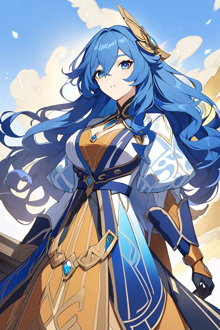anime girl with blue hair and blue dress holding a sword, Aqua from Konosuba, portrait knights of zodiac girl, knights of zodiac girl, He was a real person, anime goddess, ayaka genshin impact, white cyan, keqing from genshin impact, pale blue armor, hestia, freezing blue skin, genshin, stylized anime, garota com neckleace fazendo caretas, tongue out, garota com tongue out, neckleace, huge pink breasts, sexy breasts, sexy outfit, girl making a face, girl making a face, pretty girl, big boobies,