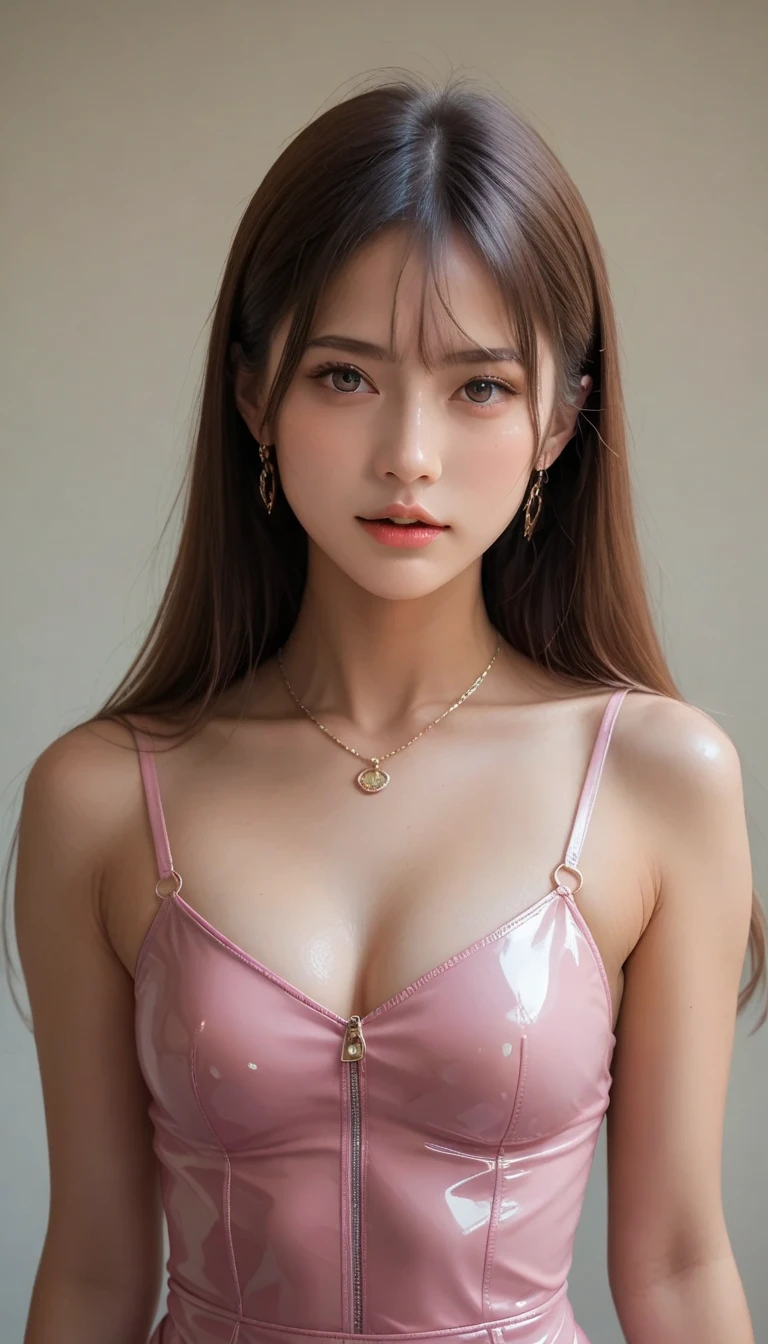 ((developing chest, Perfect Chirarizum:1.3)), 15 years old, high school girl, beautiful girl, Baby Face, Beautiful Hair, Hair on the back, Slender body line, Small and slender figure, ((Small breasts are justice)), Positive, (Idol Face), (Detailed eyes and face:1.2, Professional photography techniques, Cinema Lighting), ((Extreme fashion style:1.2)), (Highest quality, Highest quality, Ultra high definition, Masterpiece, Reality:1.38), Gaze at the viewer, (A wistful look:1.4, blush:1.2)