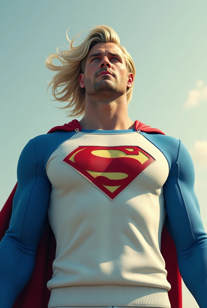 (Masterpiece, high quality, best quality, official art, beauty and aesthetics:1.2),,,(superman),,highly realistic,graceful poses,transparency,Sci-fi light effects,(Illuminated circuit board),,, hair cloud <lora:cloudAI:1> cloudAI