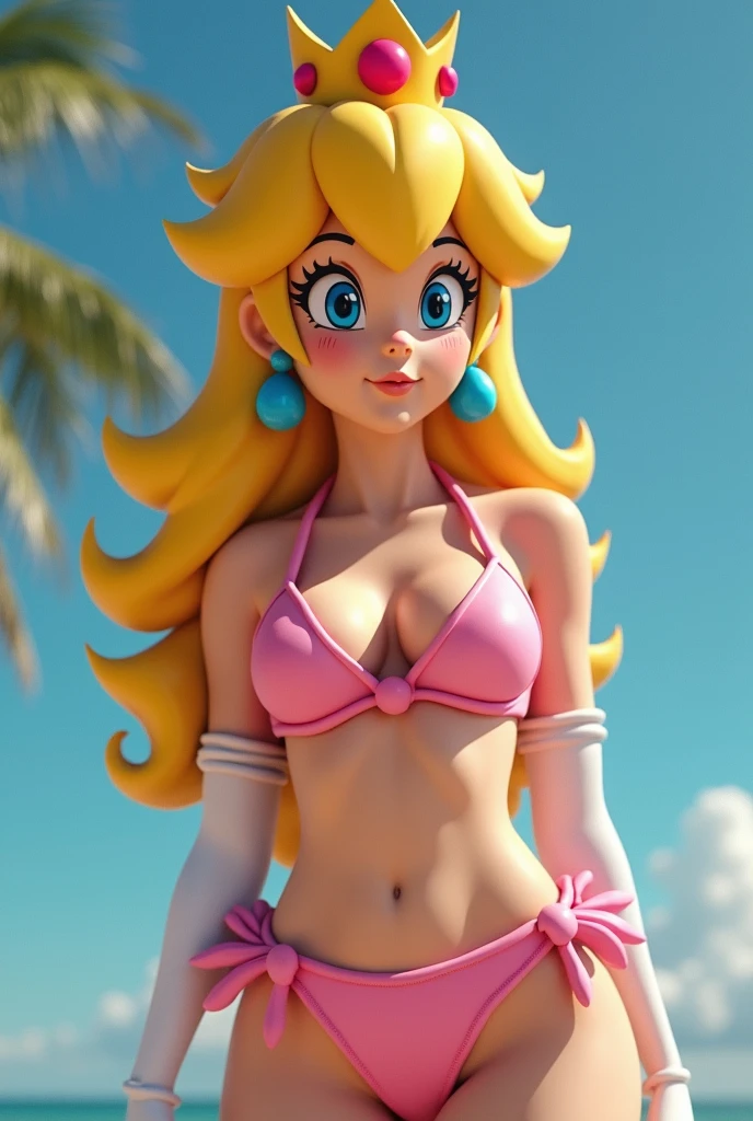blonde woman in a yellow bikini sitting on a pink inflatable chair, in yellow bikini, in a yellow bikini, in bikini, wearing pearl neon bikini, bikini model, in a bikini, blonde swedish woman, on a sunny beach, in a sun lounger, cute bikini, wearing a bikini, swimsuit model, buxom chested, large breasts size, with large breasts, stunning, large breasts, big breasts!, nsfw, slipping out of top, areola, areola slip, visible areola, NSFW, nsfw, Angela white, big breasts!, with large breasts, nsfw huge breasts, with a large breasts, big breasts