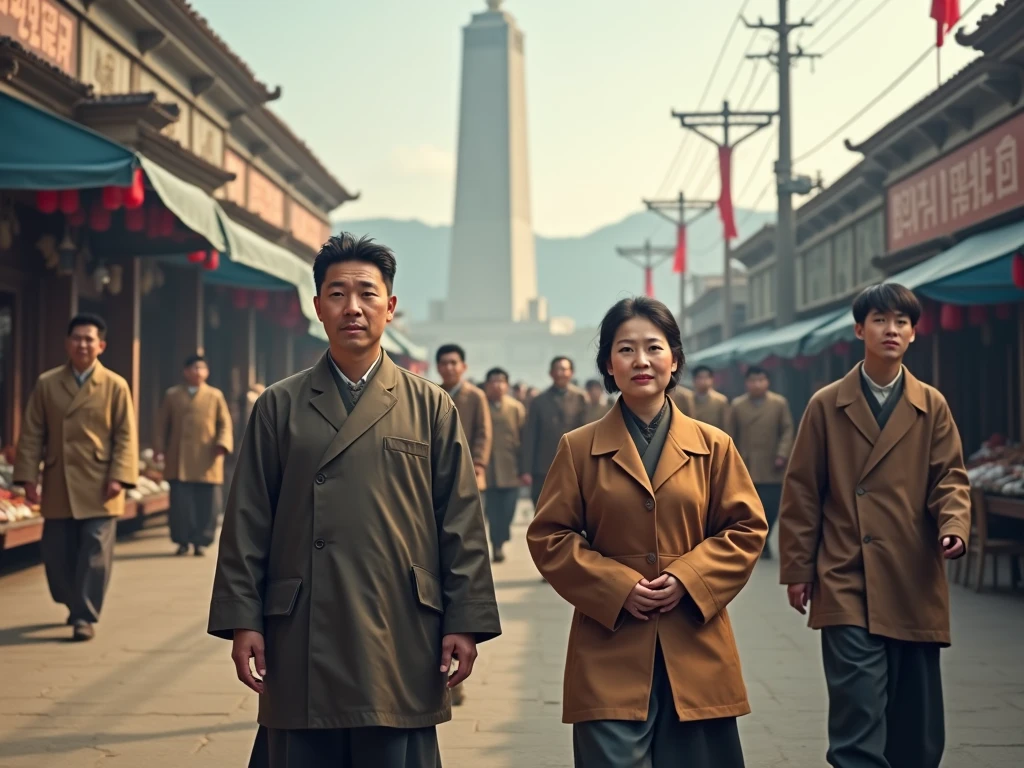 arafed group of people standing in front of the courtyard, a group of people, trend,, mom and dad, a large number of children, ,rural, children, parents, onlookers, inspired by Xi Gang, photo taken in 2 0 2 0, 8k)), traditional Chinese, Chinese village, trending photos