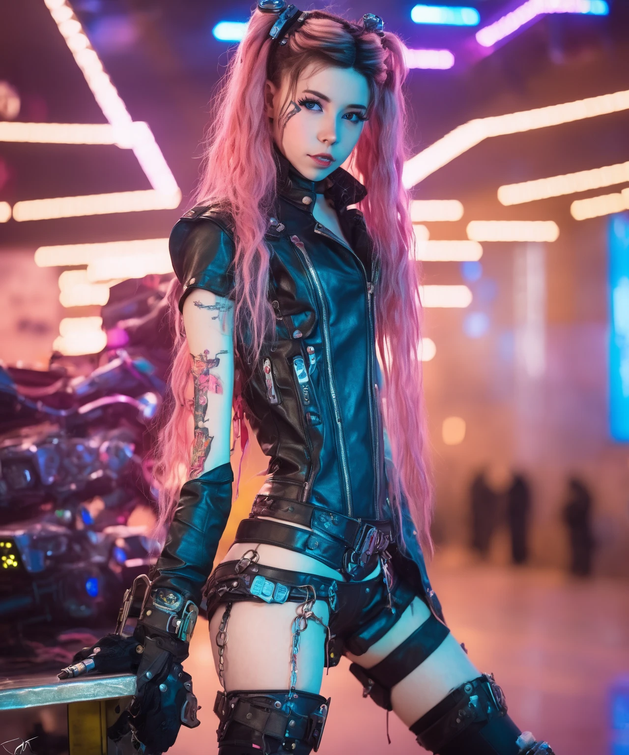 cyber punkワールド上の魔女, Cyber Shrine Maiden, Cyber Shaman, Very beautiful android, Very beautiful and detailed, Beautiful and delicate eyes,Ear piercing、（（Vibrant color scheme）））、A delicate face with a glossy mouth and skin texture、Ultra-detailed, ultra-intricate, high-quality images、Full Body Shot、Multiple exposure shot、Create images with fantastic effects、Use a glamorous style、A beautiful 18-year-old girl with a super-detailed face is wearing a futuristic dress like a fashion model., Digital art inspired by Ignacy Witkiewicz, Featured on cgsociety, Gothic art, Natalie Shaw Tom Bagshaw, Heavenly beauty, In the world of red dreams, Red ornaments, bright red, Profile photo 1024px, cyber punk hacker, Portrait of a digital shaman, Digital Artist, cyber punk))), cyber style, cyber punk horror style, タデウシュ・プルシュコフスキによるcyber punkアート, It was a hot topic on Art Station.., 詳細なcyber punkのイラスト, 高度なデジタルcyber punkアート, cyber punkマシンのポートレート, デジタルcyber punk - アニメアート, デジタルcyber punkアニメアート, cyber punkをテーマにしたアート, 夢のようなcyber punkガール, cyber punk))))), hacker, Cyberpsycho, Ghost in the machine, Android Mystic, Digital Art, Digital Artファンタジー, 美しいDigital Art, 素晴らしいDigital Art, ファンタジーDigital Art, Detailed digital 3D art, colorfull Digital fantasy art, 素晴らしいDigital Art, 素晴らしいDigital Art, Digital fantasy art ), Digital fantasy art, 息を呑むようなDigital Art, detailed ファンタジーDigital Art, 精巧なDigital Art, The female demon living in the machine, Profile photo 1024px, cyber punk hacker, Portrait of a digital shaman, Digital Artist, cyber punk))), cyber style, cyber punk horror style, cyber punk))))), hacker, Cyberpsycho, Ghost in the machine, Android Mystic, Digital Art, Beautiful artwork illustration, Highest quality, The perfect angle, Perfect composition, Best Shot, Official Art, Cinematic Light, Figurative art, 美しく表現力豊かなDigital Art