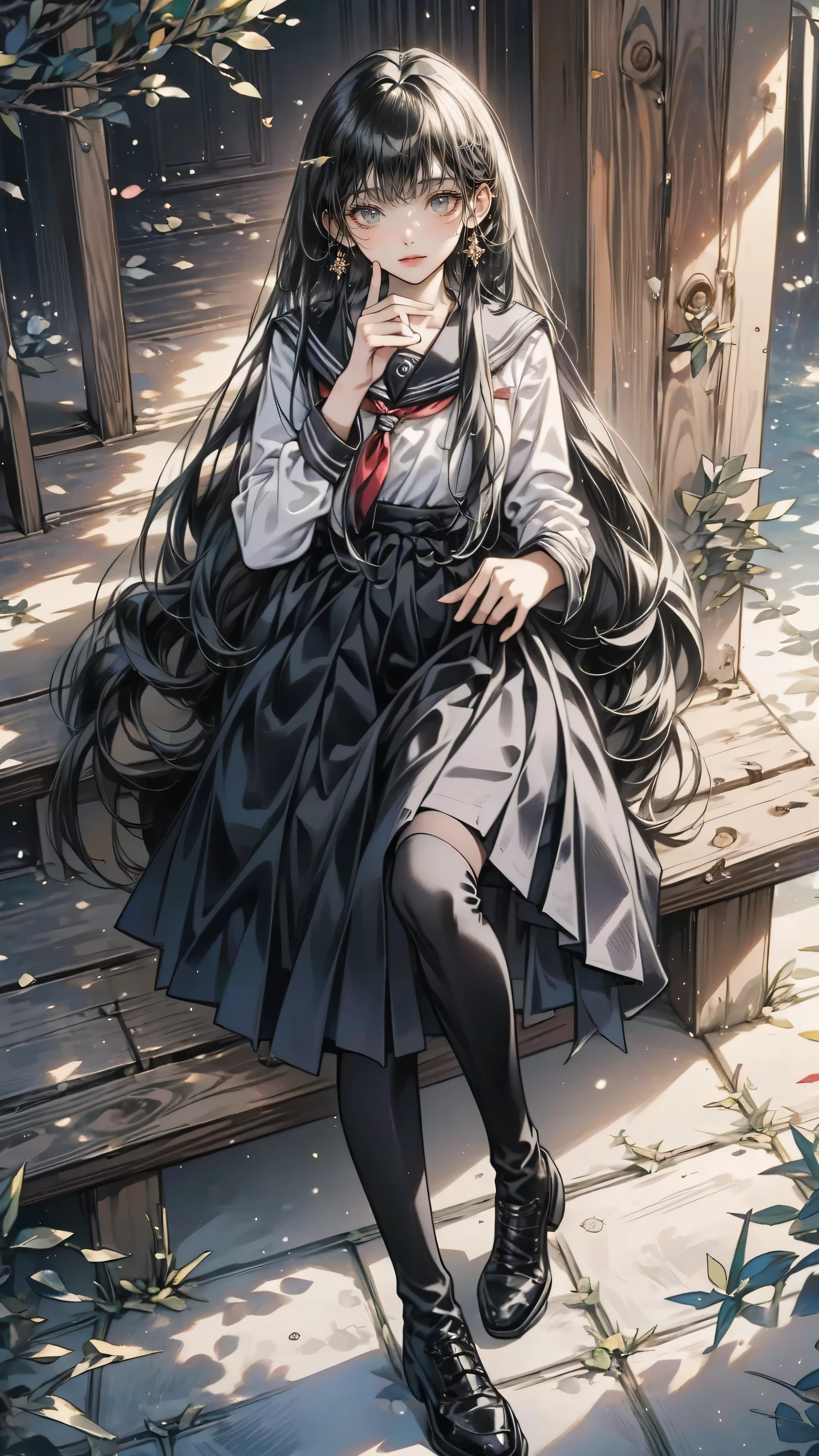 ( masterpiece : 1.2), ( very detailed: 1.2), ( very detailed CG: 1.2), ( high image quality: 1.2), (最 high image quality), 8k, Animated Illustrations , 、 beautiful girl、very cute angel、 pink gothic dress 、cute、、smile、 Long Skirt、 Black long boots 、
