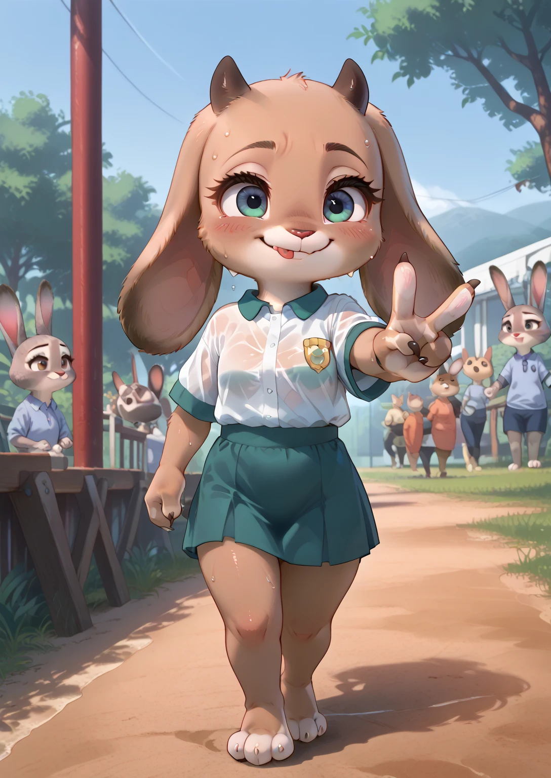 score_9, score_8_up, score_7_up, score_6_up, score_5_up, score_4_up, source_anime, best quality, amazing quality, very aesthetic, absurdres, 1girl, (furry, kemono:1.3), rabbit, , solo, brown , holding , barefoot, simple background, holding, walking, white background, smile, profile, full body, short sleeves, diving suit, wetsuit score_9, score_8_up, source_furry,toriel, bovid, mammal, 5 fingers, anthro, big breasts, biped, blush, bodily fluids, breasts, cleavage, clothed, clothing, eyebrows, eyelashes, female, fingers, gesture, , hand gesture, horn, long ears, panties, solo focus, sweat, sweaty breasts, tongue, tongue out, underwear, sports bra, selfie, from above, gym, smile, standing, v, steam, heavy breathing, steaming body, 1girl, solo, chibi (full body ) ( panoramic image ) ass (from behind) girl, solo, (skiny oiled skin), patire small breasts, (curvy, wide hips, thicks thighs), blush, patire, furry skin, (cowboy shot), Marcy Wu, (tan skin), black eye, green hairclip, grey hoodie, green skirt, pleated skirt, smile, cat's mouth (( from behind )) ass Nick Wilde, solo anthro, male, collar only, smiling bust portrait, Forest background, low-angle view detailed realistic photorealism , sweat cameltoe , underneath ass closed mouth tongue (bald)oddler (bunny ears) ((sexy nsfw)) bunnycute
