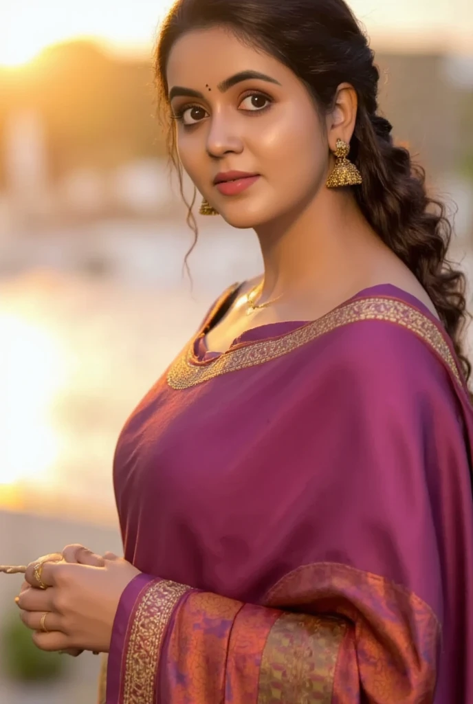 beautiful busty women, extremely detailed beautiful women, beautiful detailed eyes, beautiful detailed lips, long eyelashes, expressive facial features, hyper realistic, salwar kameez outfit, beach scene, waves crashing, sand, sunny day, golden hour lighting, vibrant colors, photorealistic, cinematic lighting, 8k, high quality, masterpiece