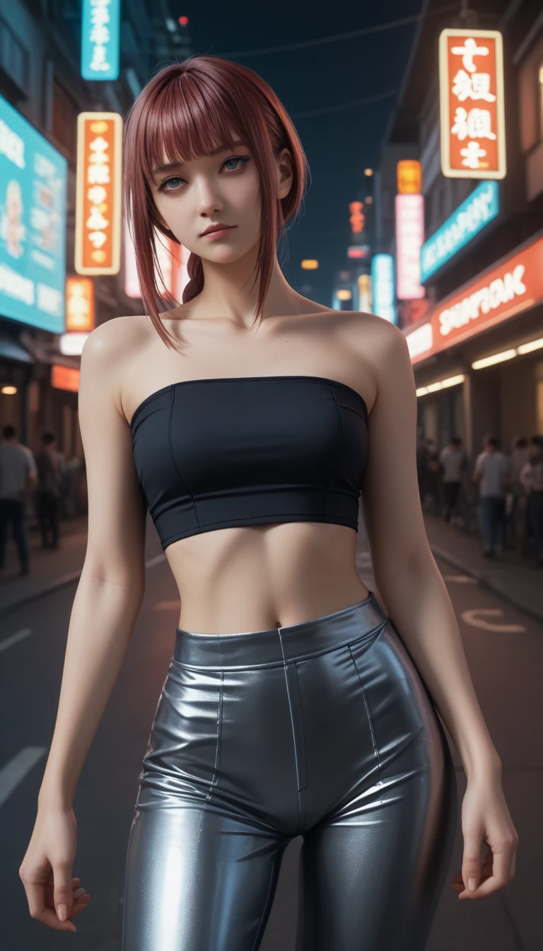(Pretty Asian girl, idol, extremely detailed CG, 8K High Quality, Depth of field, Cinematic Light, Lens Flare, Ray tracing, beautiful lips, lots of cute soft very pale freckles, beautiful eyes, intricate detail face, ultra detailed skin, 1girl, in the dark, deep shadow, front shot, face forward, big eyes, clear brown eyes, walking, pale skin, orange ginger hairs, looking at viewer, big smile, tattoo sleeves on both arms and all over her body, wear a tight sexy crop top that let see her bra and very tight low waist short shorts that let us see her thong, large crotch gap, view full body from head to feet, rave girl, slutty, navel piercing), earrings piercings jewelry, at a rave club
An Asian girl, exhibiting idol-like features, emerges from the depths of shadow in an extremely detailed CG Unity 8K wallpaper. Her beautifully sculpted face boasts intricate details, with ultra-detailed skin that appears almost alive, she want's us to think of her as a slut