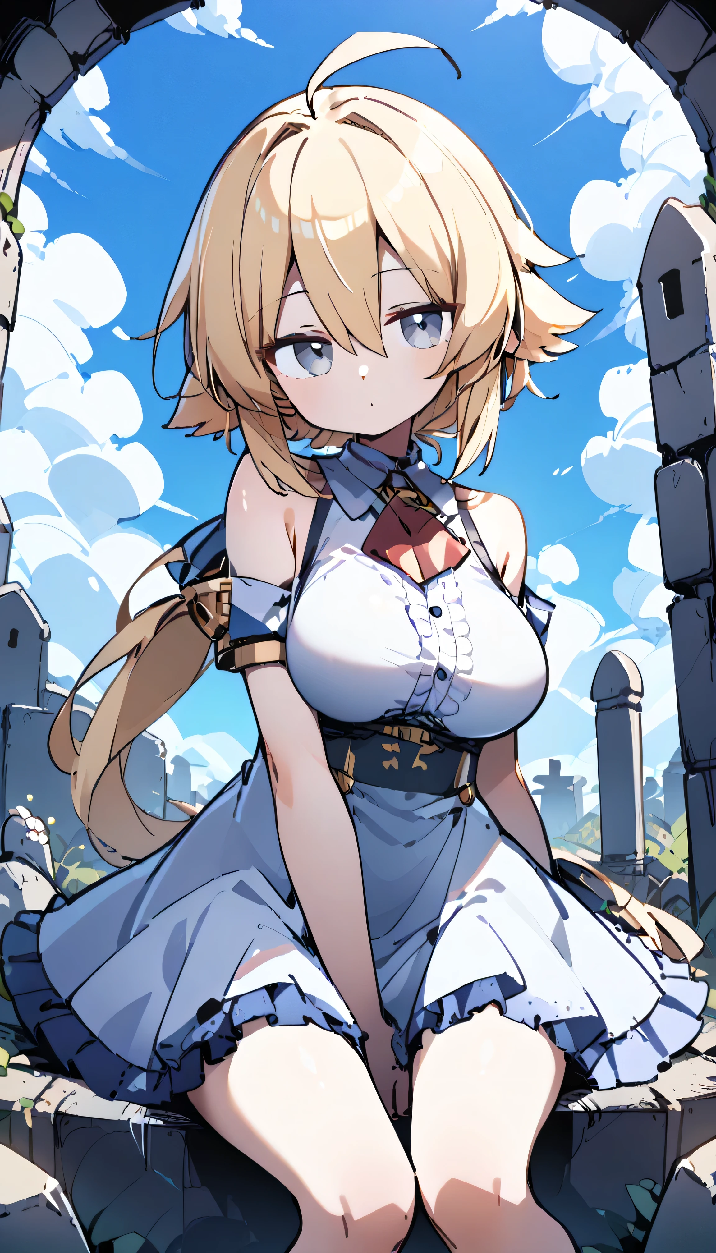 (earth continent from sky view: 1.1), (village city from sky view: 1.1), (anime drawing:1.1), (hills from sky view), (cliffs from sky view), (mountains from sky view: 1.2), (giantess: 1.3), cleavage, sweaty, erect nipples