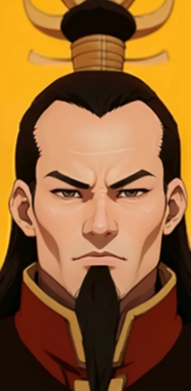      There is a man       (   mature and strong   )   50 years old ,     with long hair and ultra   realistic   traje emperador          , emperador hiper           realistic           , sujeto hiper           realistic           , Chico anime         realistic           ,           anime style realism           , estilo de arte anime           realistic           , estilo de arte de anime           realistic           , Estilo anime 3D           realistic           ,           portrait de una chico anime,           artwork in the style of Guweiz        ,          Detailed                    portrait de una chico anime, increíble           portrait de rostro de anime . model,          of Asian origin    (sexy) ,     I just saw the spectator           ,           portrait(           realistic           :1.4), (:1.0), Gris eyes ,           squinting eyes         (perfecta, Serious) ,      eyes (perfect,Serious),eyelash(perfecta),shirt,    thin eyebrows(perfect),  dyed hair (negro ),     perfect hair with straight hair        (perfect), ( secretario professional ), hairstyle type       (  Long and ponytail   ),    oval and elongated face    ,ELONGATED FACE,      triangular chin      , thin face,       slim build      , (         Detailed         , ultra ,,-         Detailed         , high          Detailed         , ultra           realistic           8K CG,           perfect artwork , lyrical), wooden table , flores, Internal,               expression(carefree, Serious) ,          no earning, film, bokeh, professional, 4k,           Dynamic and very detailed lighting         , fotor           realistic           , 8K, raw, rico,         intricate details      ,  Avatar(Ozai   ), Ozai   