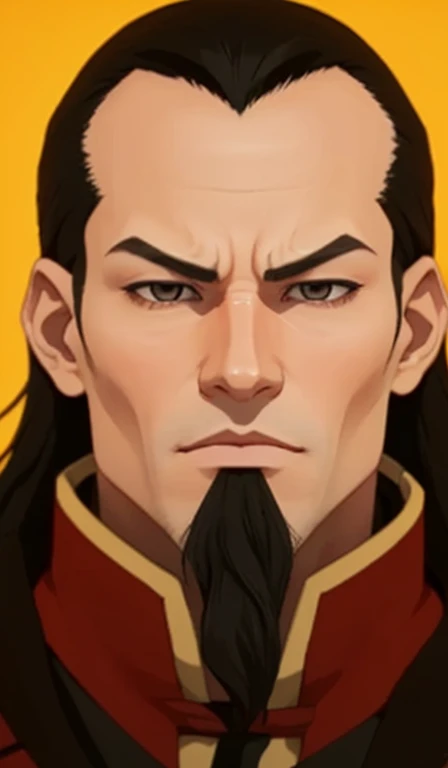      There is a man       (   mature and strong   )   50 years old ,     with long hair and ultra   realistic   traje emperador          , emperador hiper           realistic           , sujeto hiper           realistic           , Chico anime         realistic           ,           anime style realism           , estilo de arte anime           realistic           , estilo de arte de anime           realistic           , Estilo anime 3D           realistic           ,           portrait de una chico anime,           artwork in the style of Guweiz        ,          Detailed                    portrait de una chico anime, increíble           portrait de rostro de anime . model,          of Asian origin    (sexy) ,     I just saw the spectator           ,           portrait(           realistic           :1.4), (:1.0), Gris eyes ,           squinting eyes         (perfecta, Serious) ,      eyes (perfect,Serious),eyelash(perfecta),shirt,    thin eyebrows(perfect),  dyed hair (negro ),     perfect hair with straight hair        (perfect), ( secretario professional ), hairstyle type       (  Long and ponytail   ),    oval and elongated face    ,ELONGATED FACE,      triangular chin      , thin face,       slim build      , (         Detailed         , ultra ,,-         Detailed         , high          Detailed         , ultra           realistic           8K CG,           perfect artwork , lyrical), wooden table , flores, Internal,               expression(carefree, Serious) ,          no earning, film, bokeh, professional, 4k,           Dynamic and very detailed lighting         , fotor           realistic           , 8K, raw, rico,         intricate details      ,  Avatar(Ozai   ), Ozai   