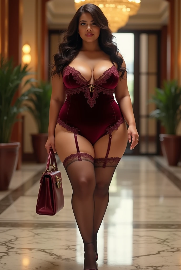 white background,((full body shot:1.2)), (normal breasts:0.2),((exposed cleavage)), curvy apple type body shape, gigantic hips, fair skin, Power Bob hair style, mini tube, thong underwear, split pose, blue sport shoes, beautiful woman, smile, eyelashes, highly detailed face, MILF, sexy pose
