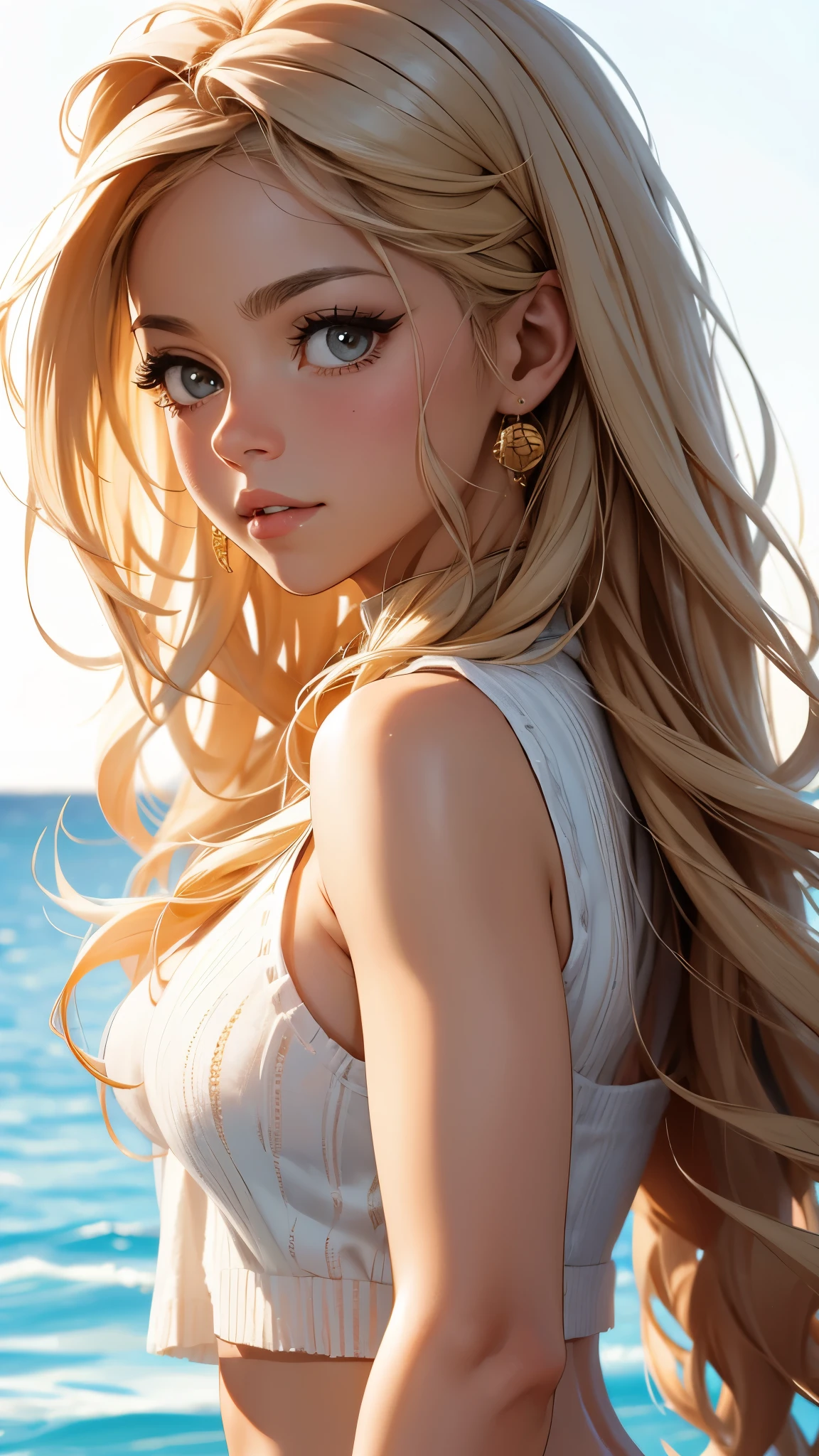 beautiful blonde pink t-shirt , Highly detailed , 21 years old , innocent face , natural wavy hair , blue eyes , high resolution , masterpiece , best quality , intricate details , highly detailed , sharp focus , detailed skin , realistic skin texture , texture , detailed eyes , professional , 4k , charming smile , shot on canon , 85mm , shallow depth of field , Kodak Vision Color , perfect fit body , extremely detailed , photo_(ultra) , photorealistic , realistic , post processing , maximum detail , roughness , real life , ultra realistic , photorealism , photography , 8k hd , photography