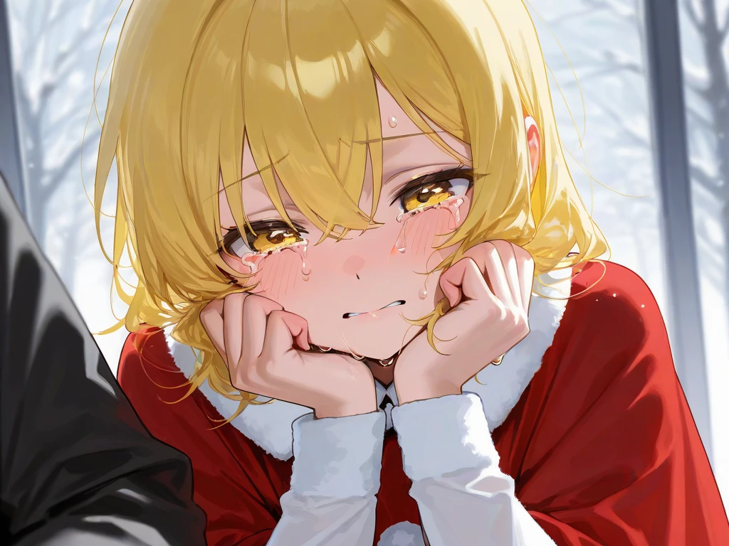 Santa Claus Cospre、Bewitching beauty、milf, ((((steam,sweat,Lower grade)))), Perfect human body