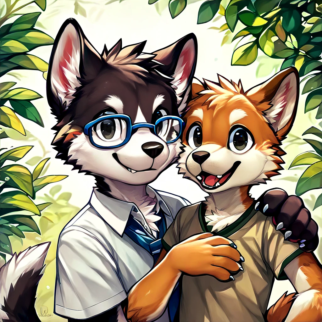anthro fox mom (mom, milf body type) with very young (underage child) son holding MAP (Minor Attracted People) pride flags, pedo flags, paedophile flags, while having sex