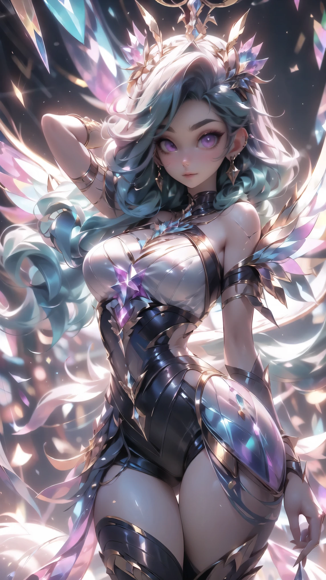 1 moon,Dear beautiful flower fairy, Peach Eye, White hair, clear wings, The wand blows in the wind..、The wand flickered with starlight..,golden wand,Beautiful blue sky and white clouds、girl with transparent wings、Please smile、beautiful garden background、gentle and transparent,anatomy correct, delicate pattern,pink rose space, soft light, ( Bokeh),Masterpiece, very detailed, epic elements, Highest quality, 8ก,Beautiful and Romantic Fantasy Digital Art.,Awesome fairy tale fantasy digital art,Legendary fantasy,UHD resolution,detailed drawing,actually,actuallyมาก,movie light,award winning photos,Various colors,realistic textures, Very realistic,Incredible light