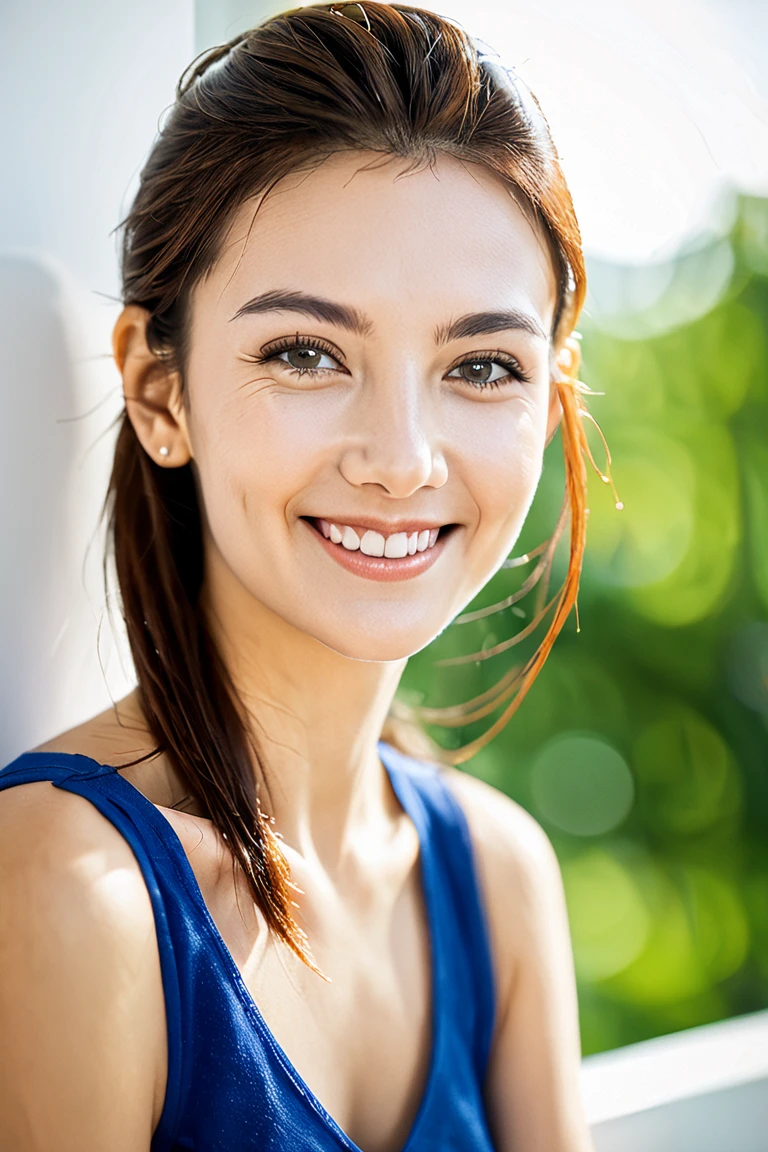 woman,portrait,smile,