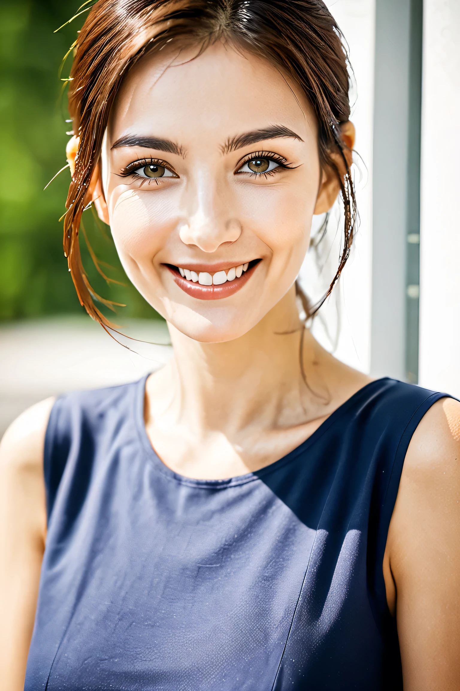 woman,portrait,smile,