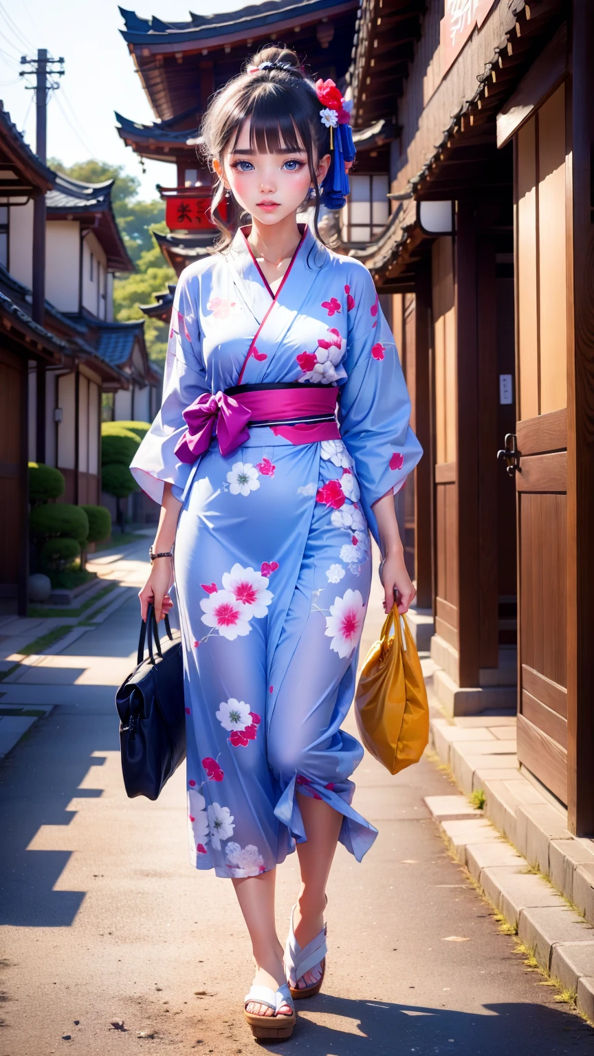 Japanese-style yukata/Japanese style yukata 
